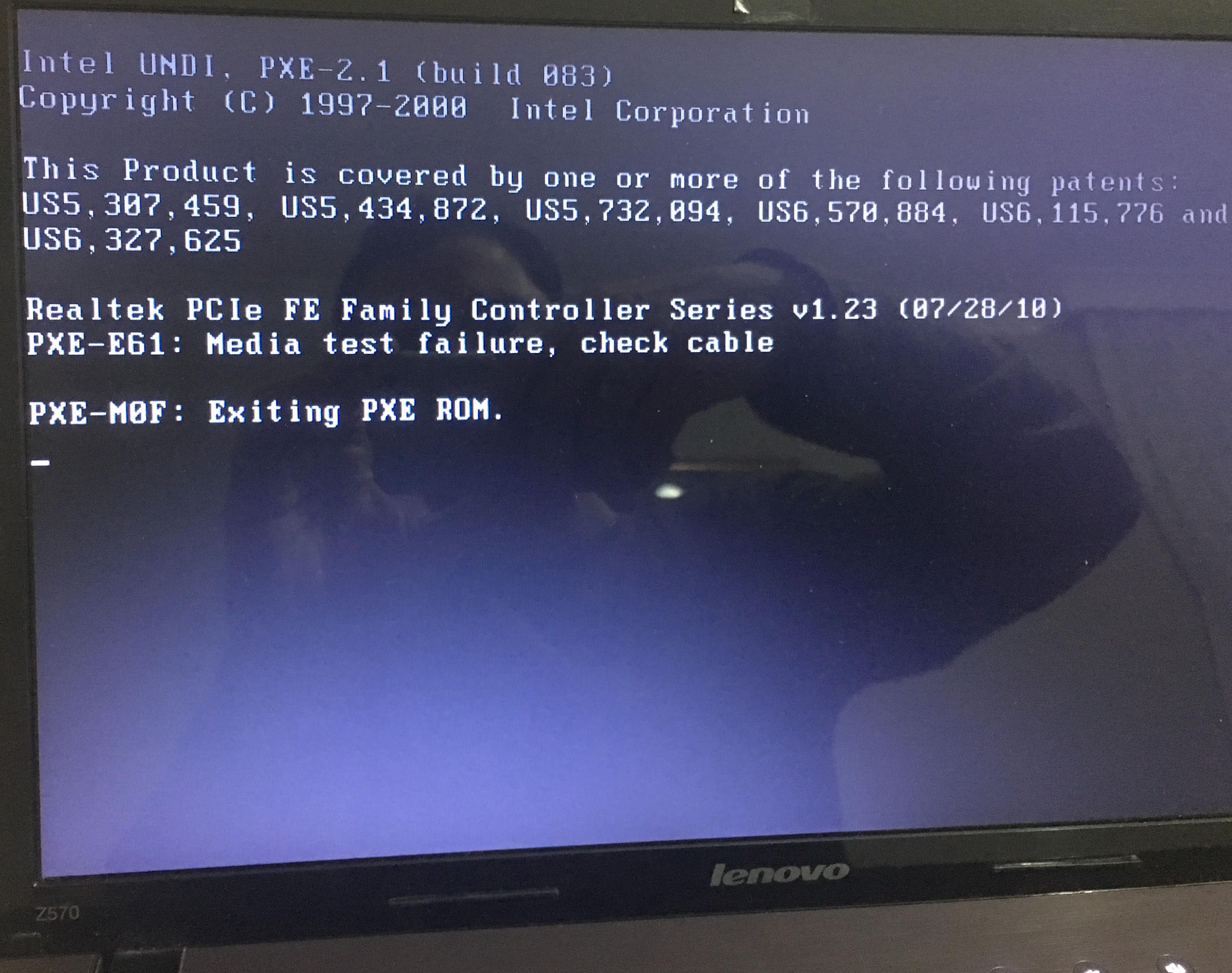 PXE 61 ноутбук. PXE Lenovo. PXE-e61 Media Test failure check Cable. Exiting PXE ROM на ноутбуке.