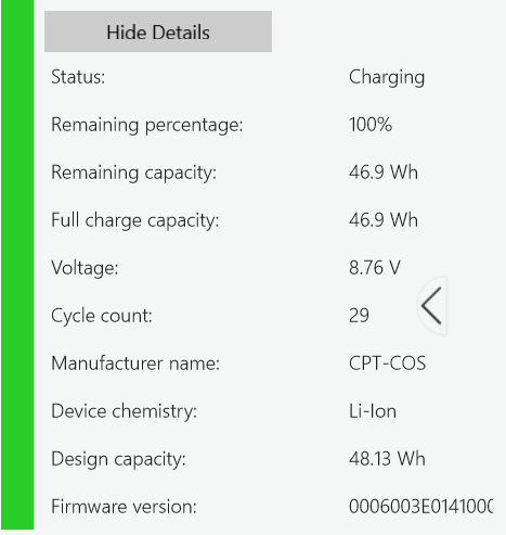 new battery cycle
