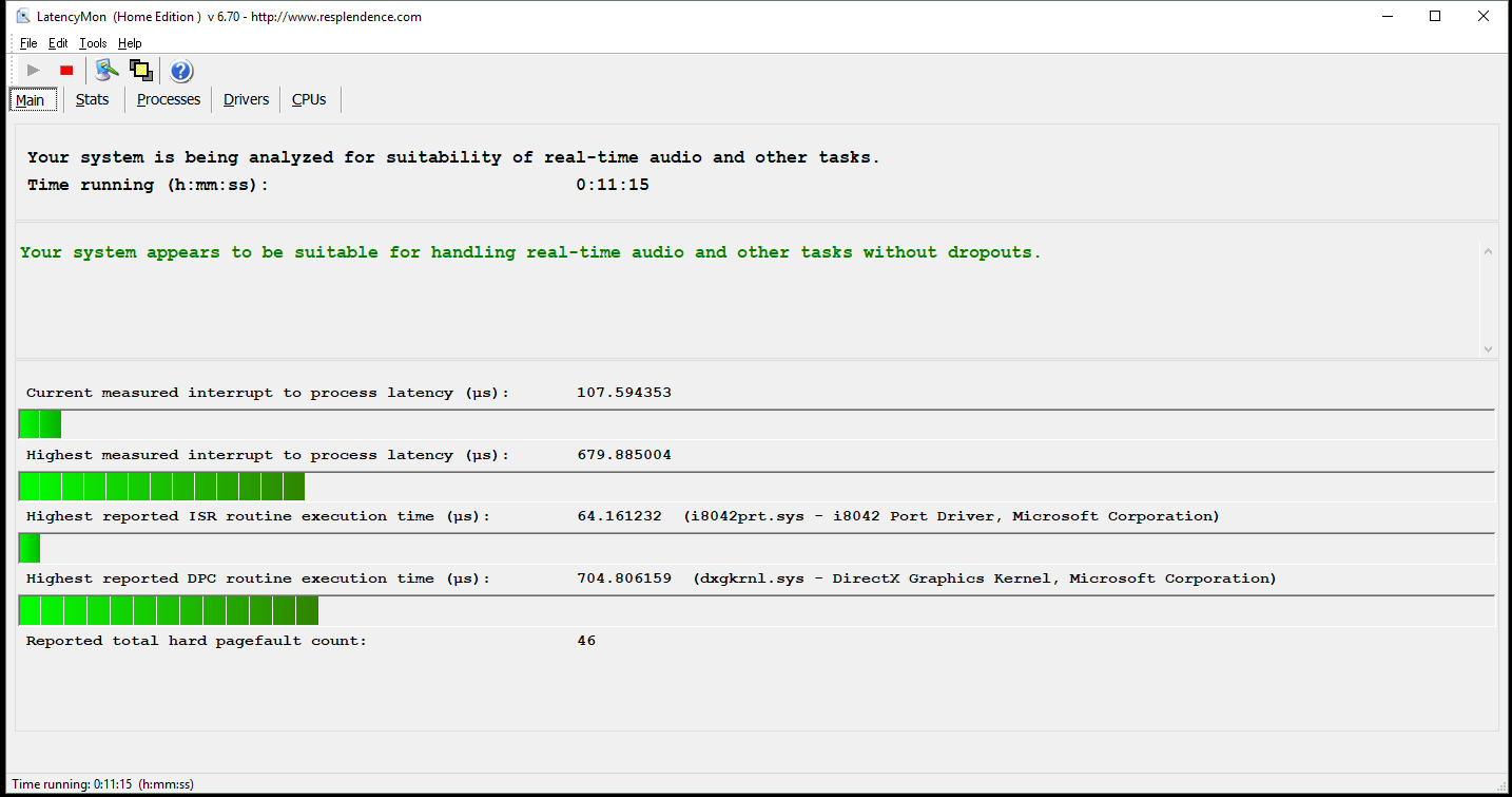 Latency timer. Windows Driver ISR DPC. Kernel Mode Driver Framework.