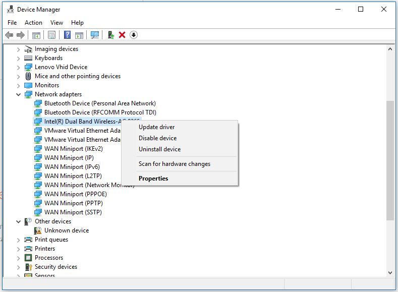 lenovo wireless network adapter driver download lenovo wireless network adapter driver download