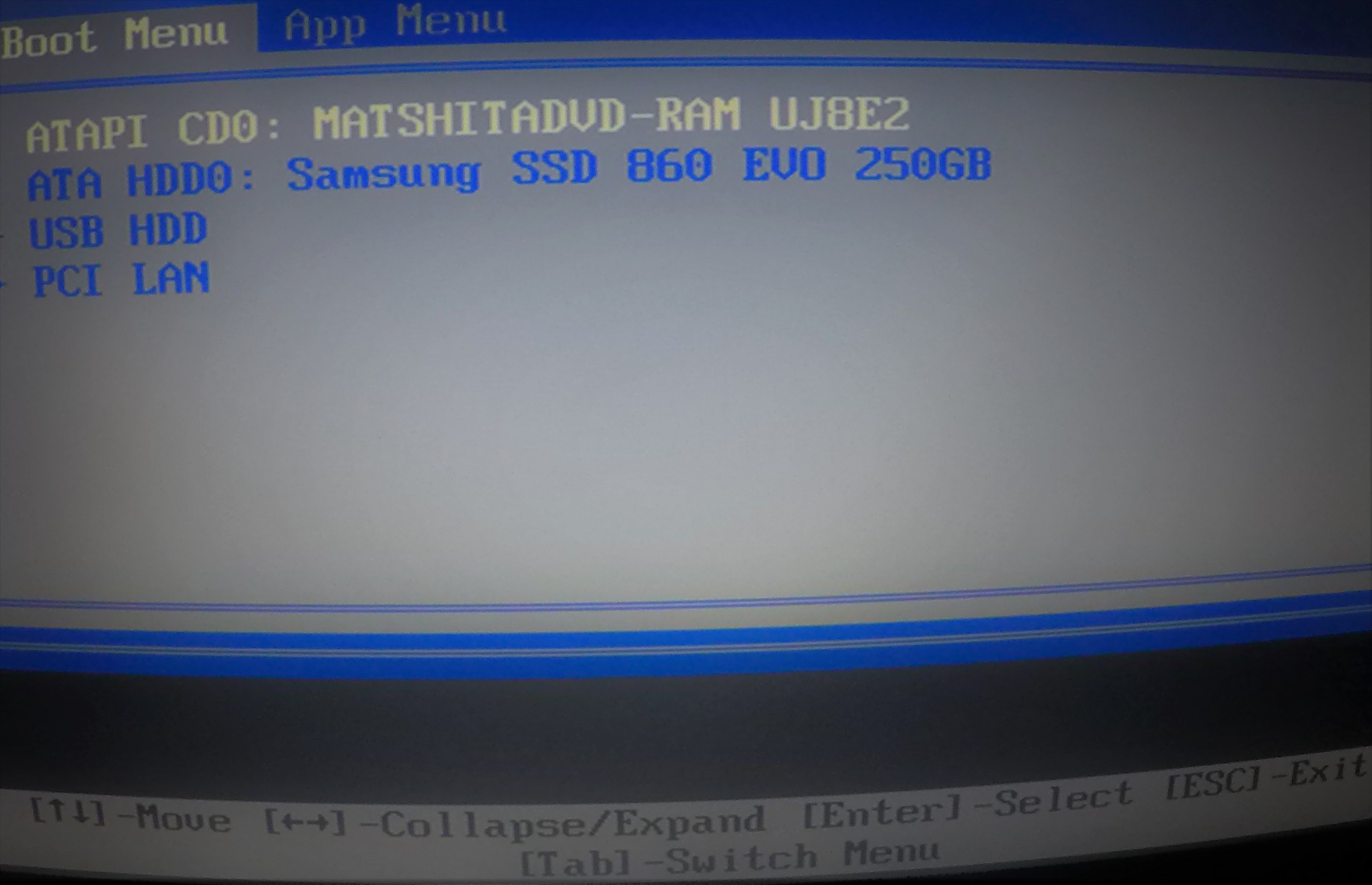 Tredje reagere uophørlige HELP-I-am-stuck-in-boot-menu-and-it-won-t-let-me-pick-a-drive-to-boot-from  - English Community - LENOVO COMMUNITY