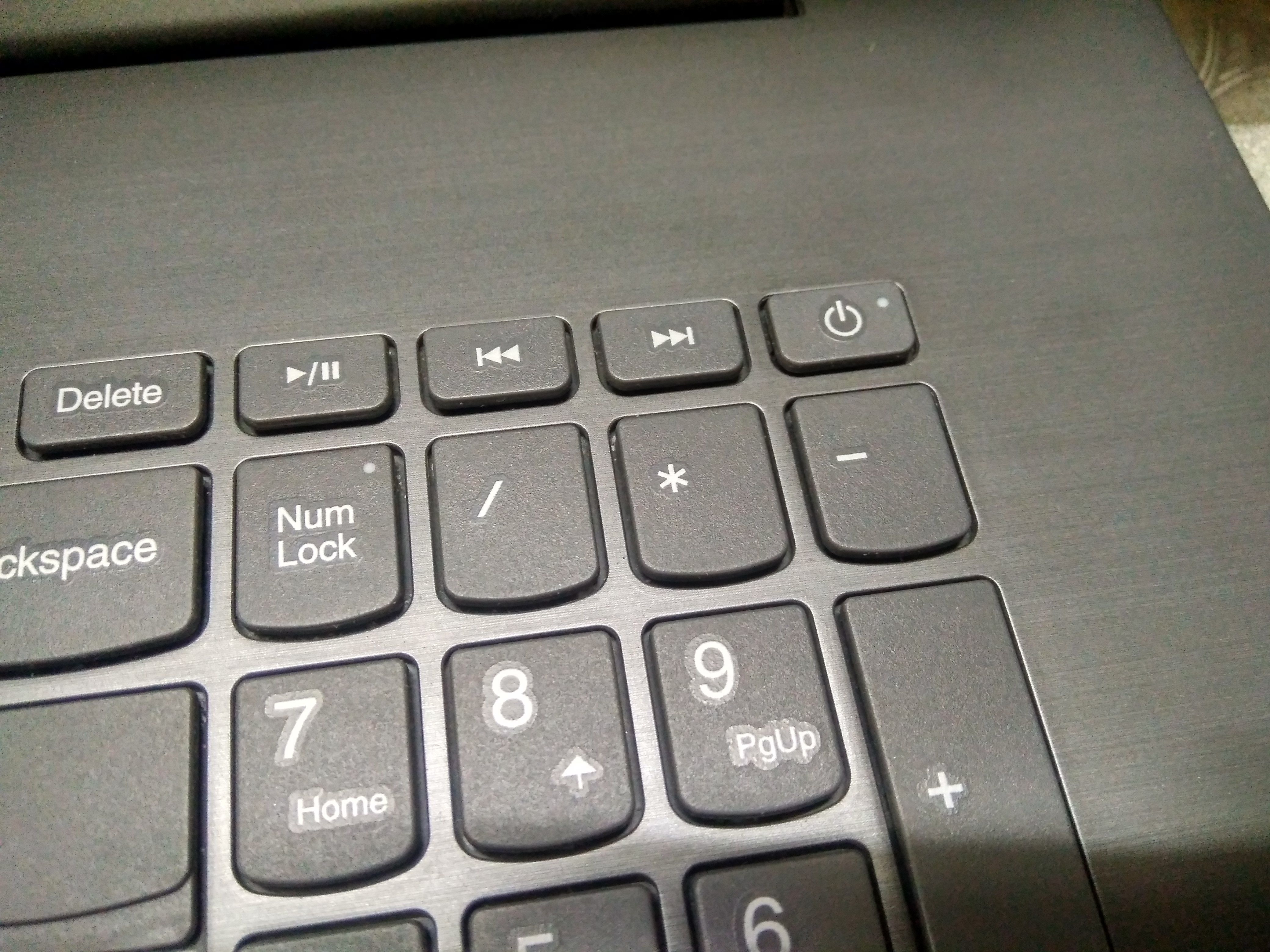 lenovo laptop keyboard light not working