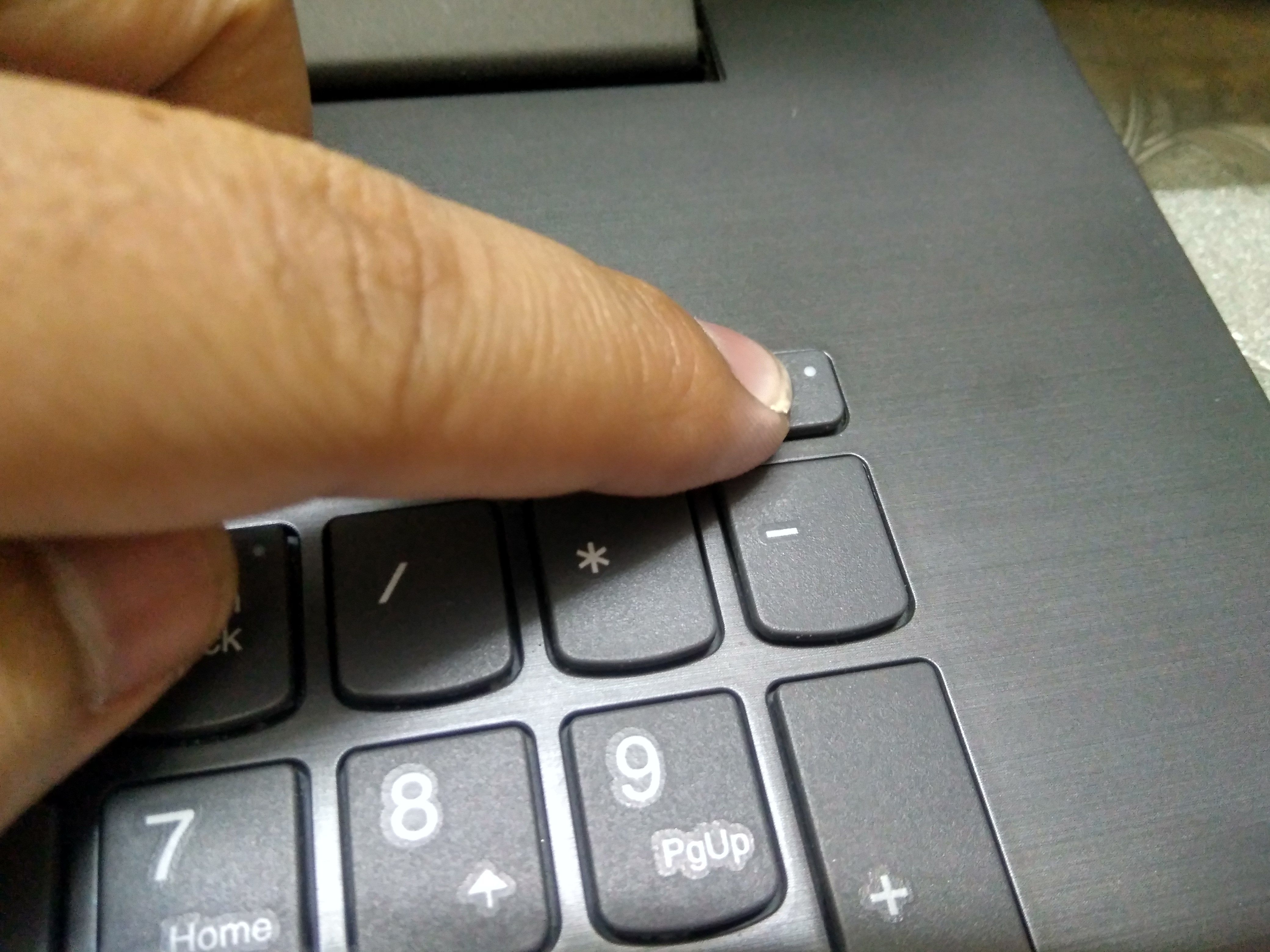 Lenovo laptop deals keyboard light flashing