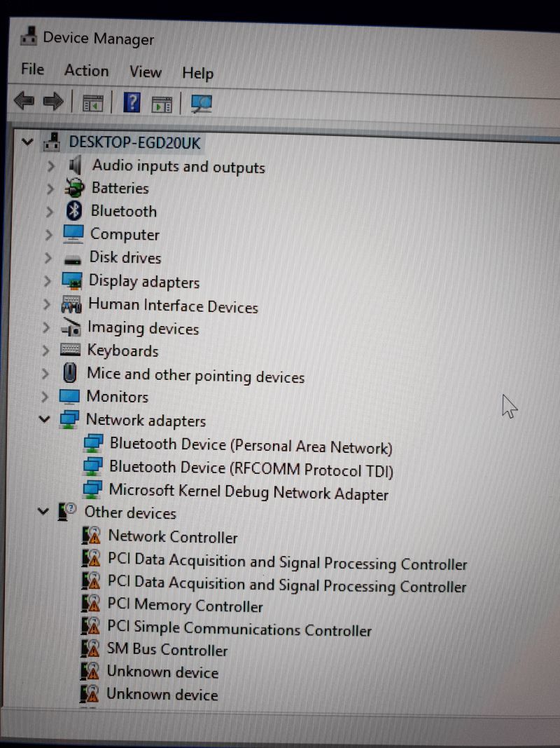 Cannot see network adapterEnglish Community
