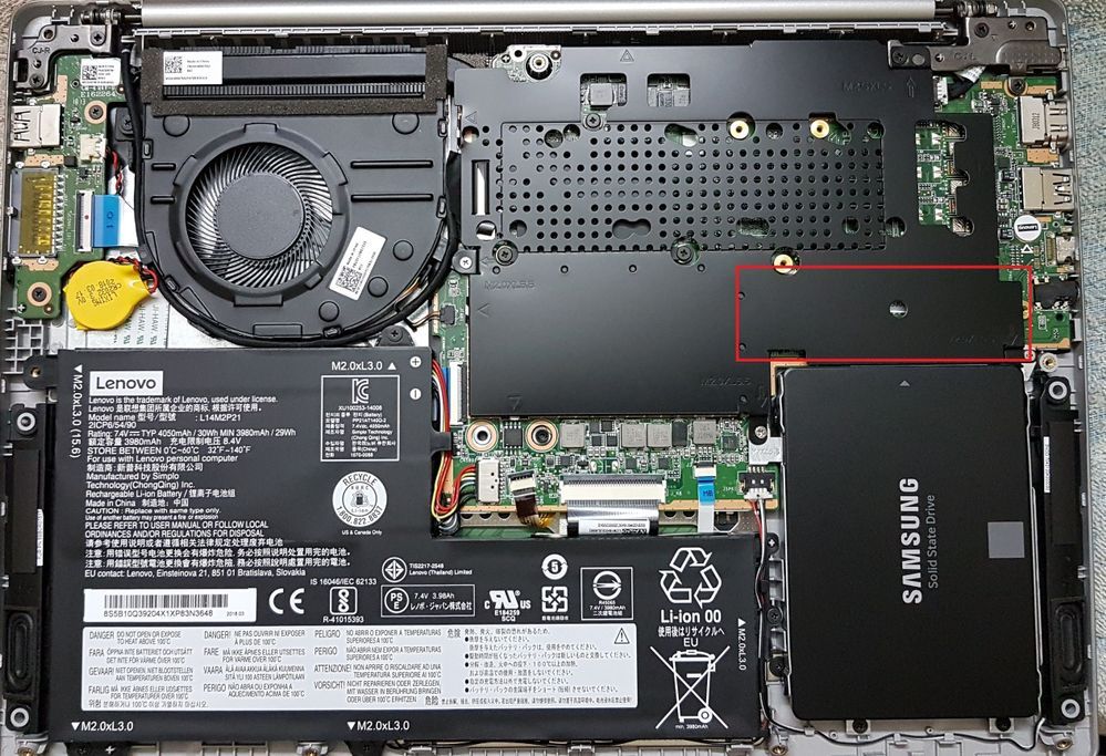 Additional ssd on Lenovo IdeaPad 330S-14IKB 81F4012DGE-English Community