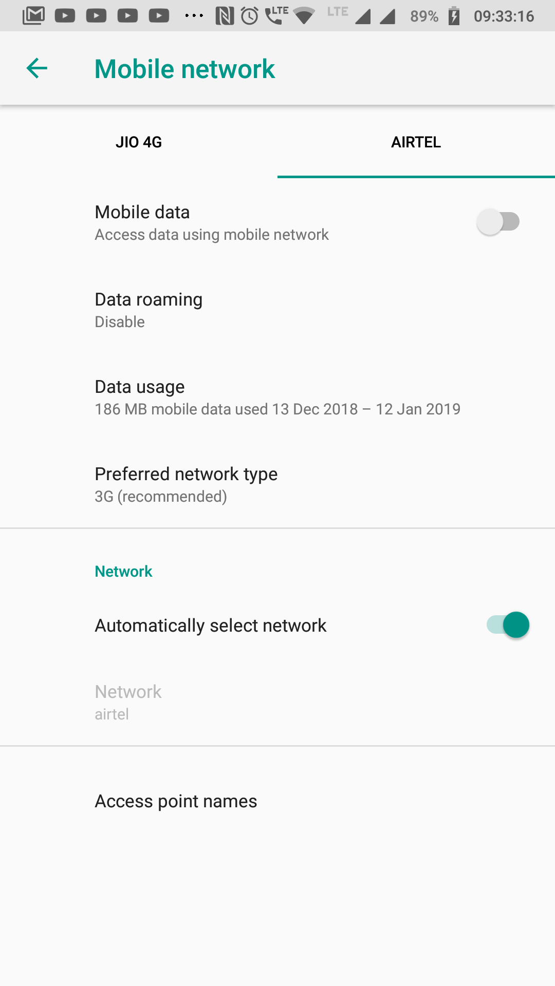 SIM 1 stops working after enabling data connection on SIM 2-Motorola ...