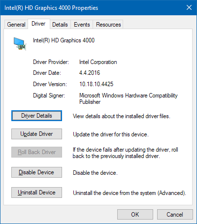 intel hd 4000 driver download