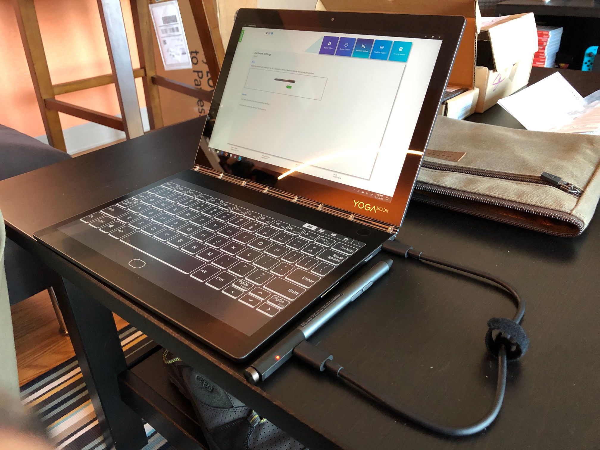 Stylet intelligent Mymisisa pour Lenovo Yoga C930-13IKB pour ordinateur  portable tablette écran tactile