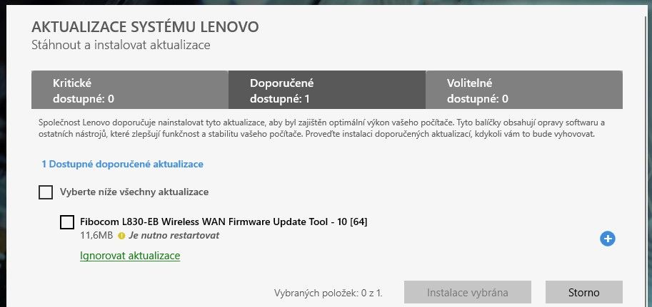 lenovo thunderbolt update tool