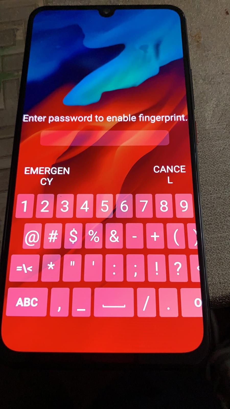 lenovo phone keyboard