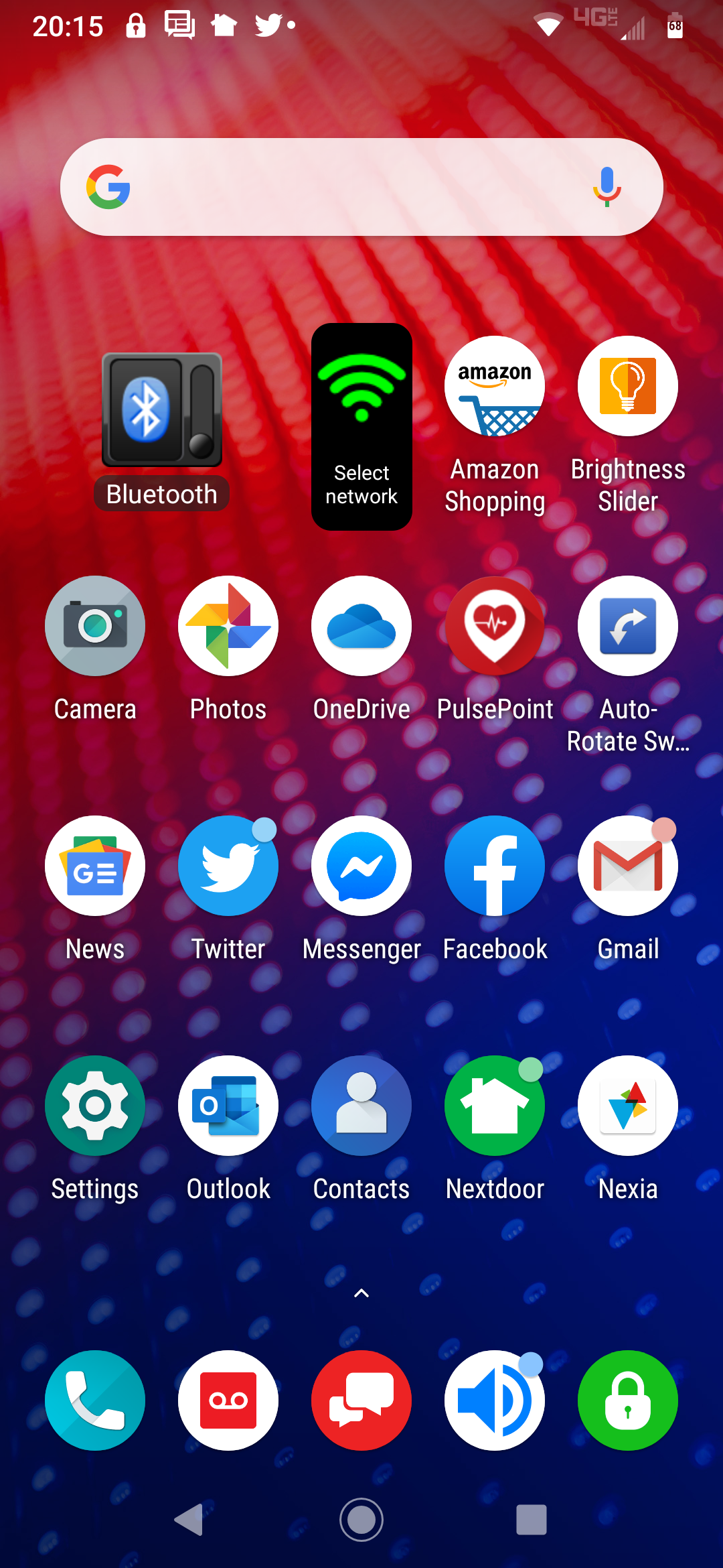 Moto Z4 screen goes black during call, won't come back when done