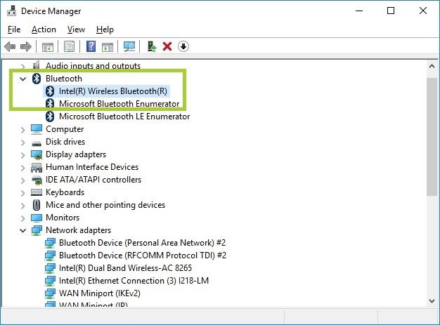 Bluetooth device rfcomm protocol tdi что это