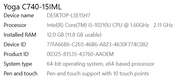 touch support with 10 touch points stylus