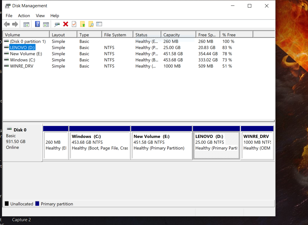 Y520 Hard disk space issueEnglish Community