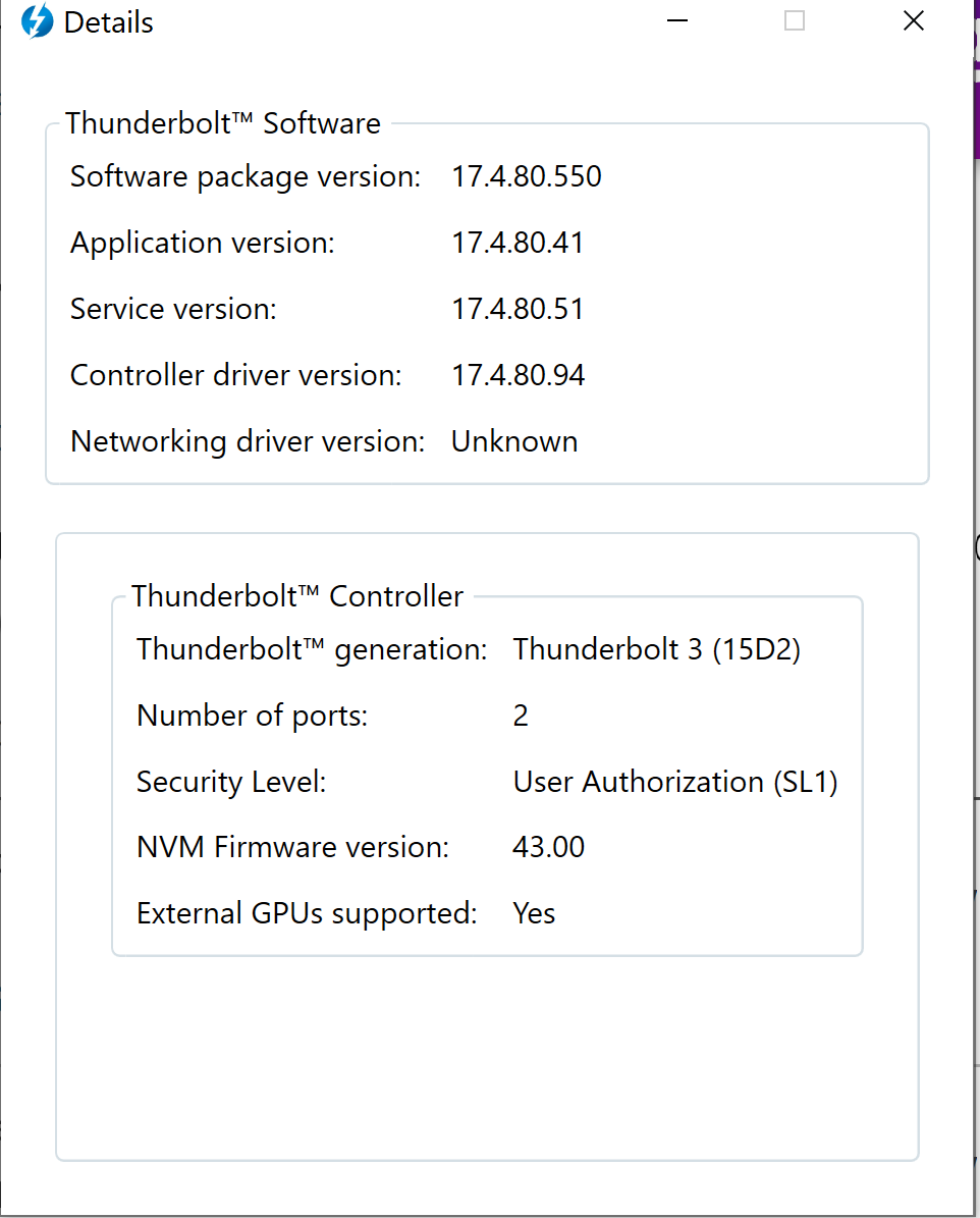 thunderbolt tm software download