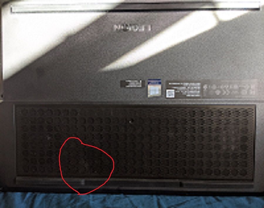 Bottom of laptop came dented. Should I return?English Community