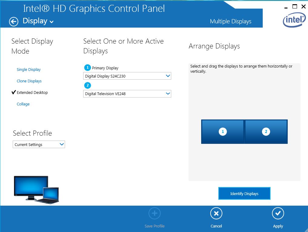 intel uhd graphics control panel download