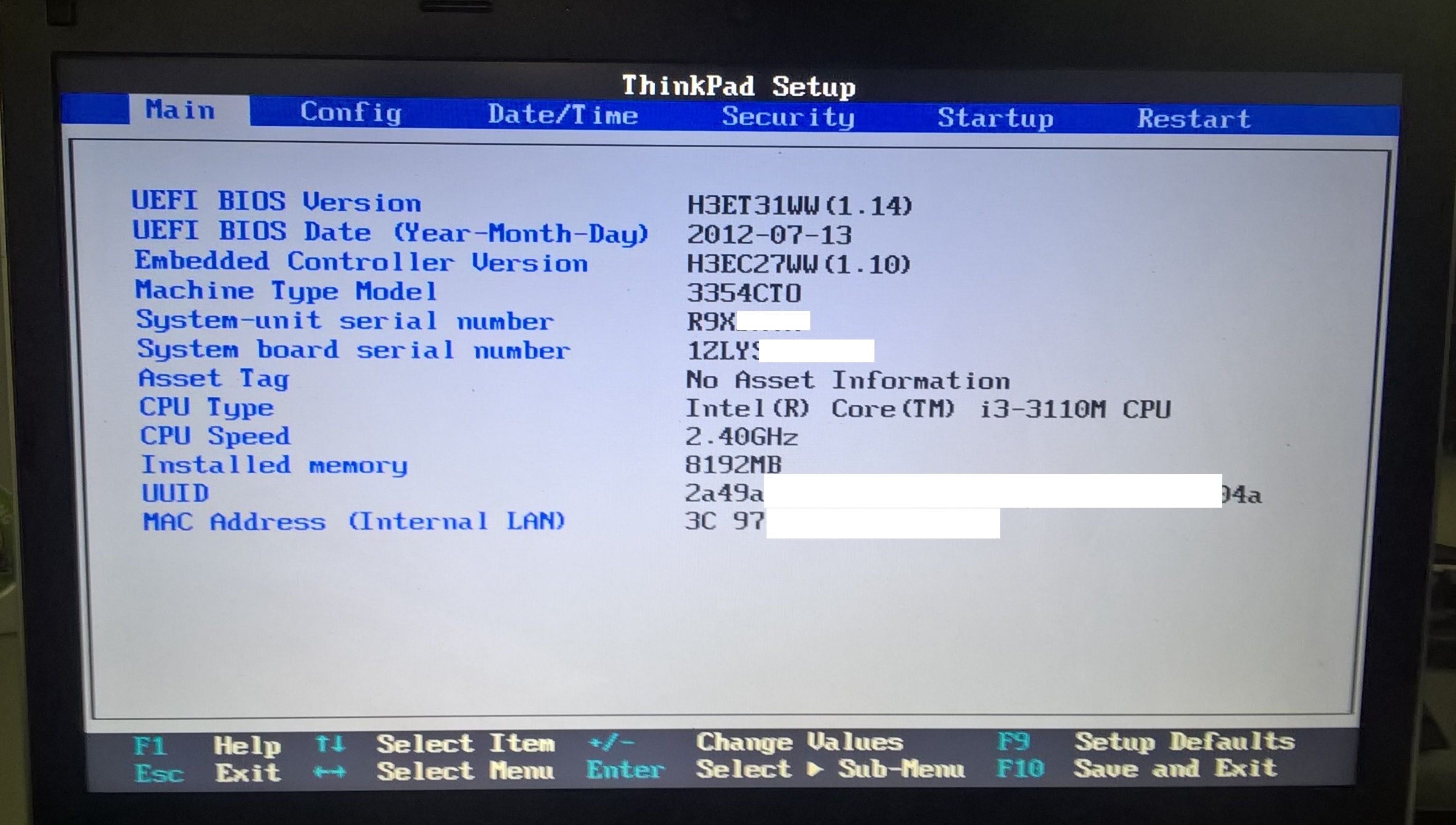 Ноутбук леново ideapad биос. Lenovo BIOS 1.27. Lenovo кнопка BIOS. Lenovo BIOS Boot menu UEFI. BIOS Lenovo THINKPAD t460.