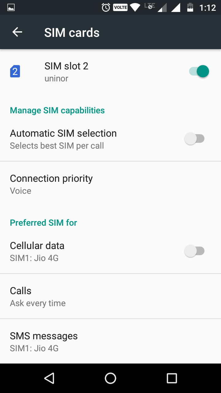 moto g turbo 4g volte support