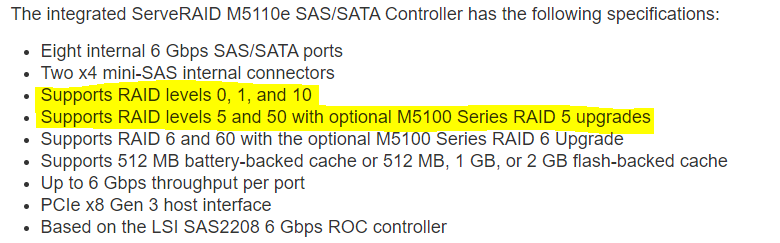 Problem with M5210 Raid JBOD und RAIDEnglish Community