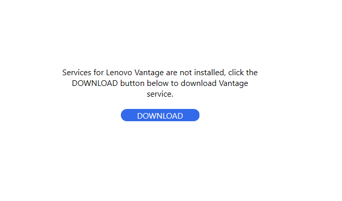 why did lenovo vantage just installed on my computer