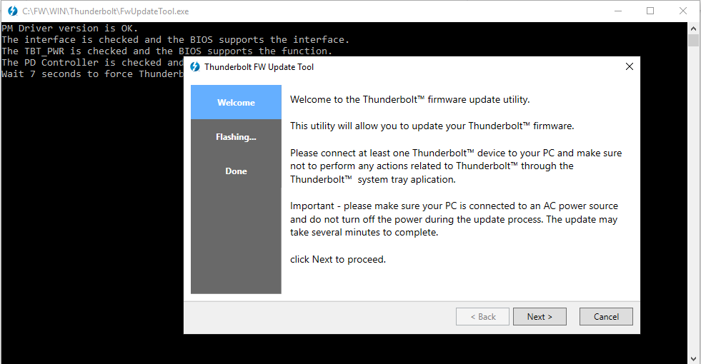 Поддерживает ли windows thunderbolt