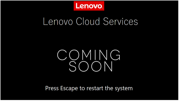 Lenovo cloud что это