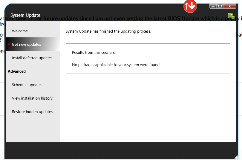 lenovo system update application