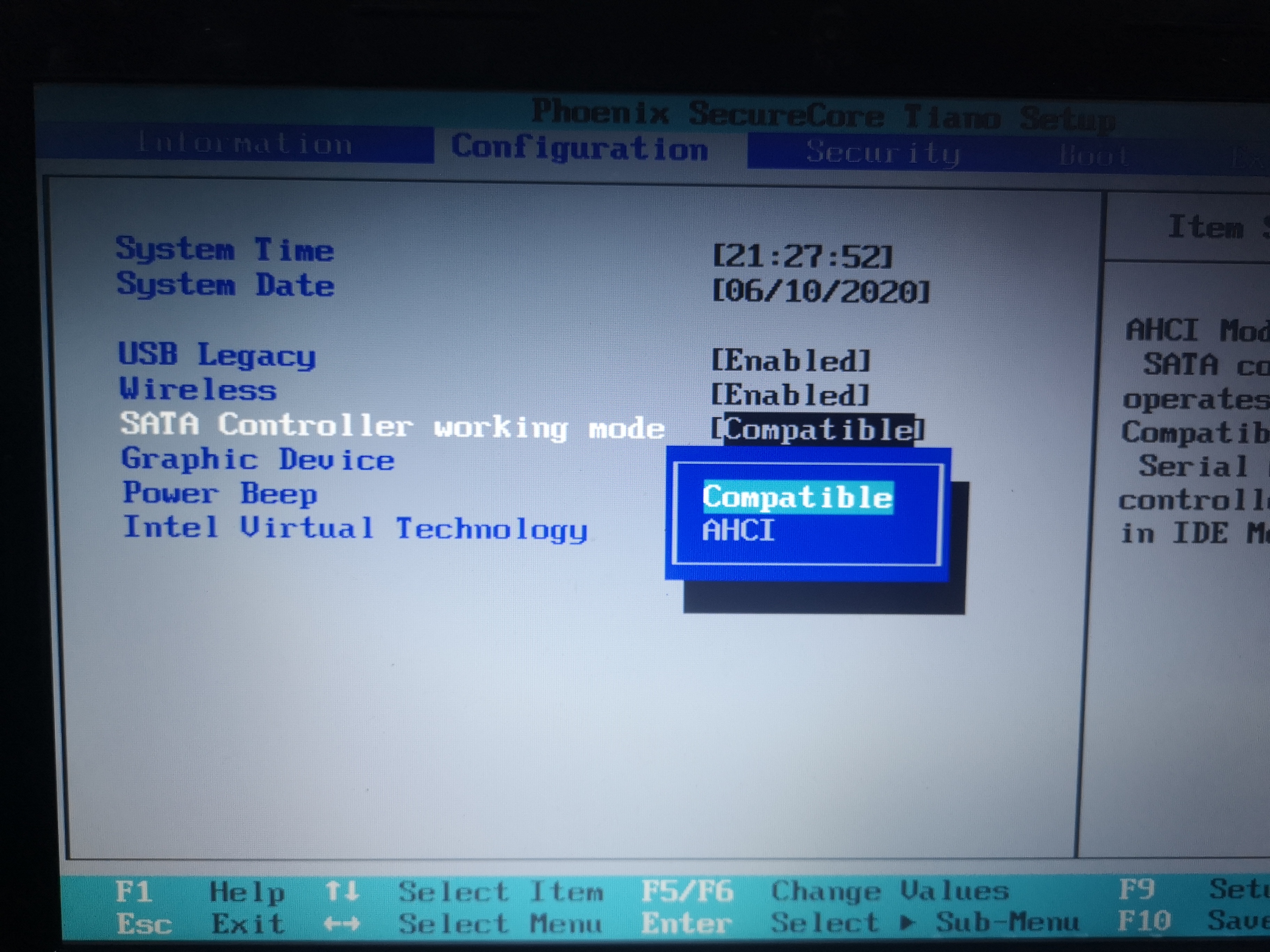 Tuto Configurer Le Bios Uefi Lenovo Ideapad Pour Installer Gnu Linux ...