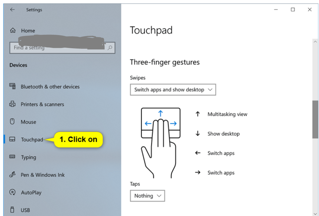 lenovo mouse pad not working windows 10