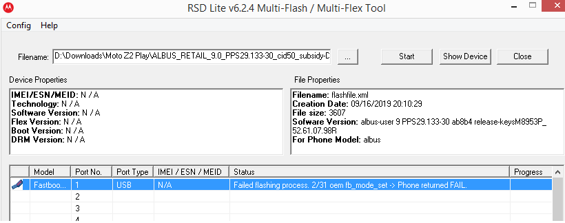 how to use rsd lite with droid turbo