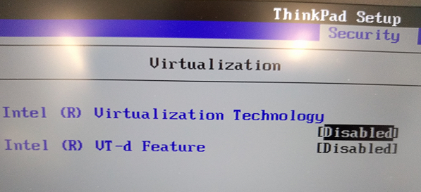 Ibm thinkpad bios настройка